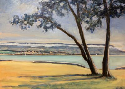Plage de Yverdon, 90 x 120 cm