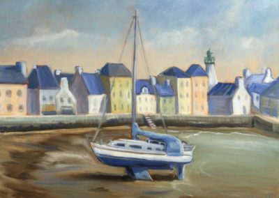 Scène de Bretagne - Ile de Sein