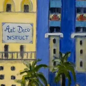 Composition urbaine verticale Tranche de Miami de Rita Mancesti